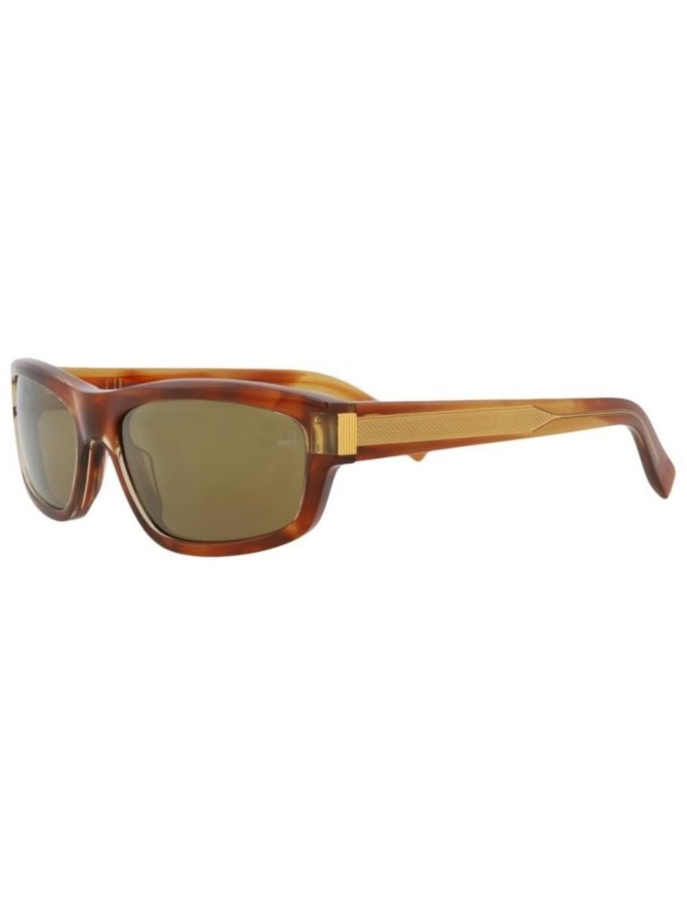 New Dunhill Mens Square/Rectangle Havana Havana Bronze Fashion Designer Sunglass